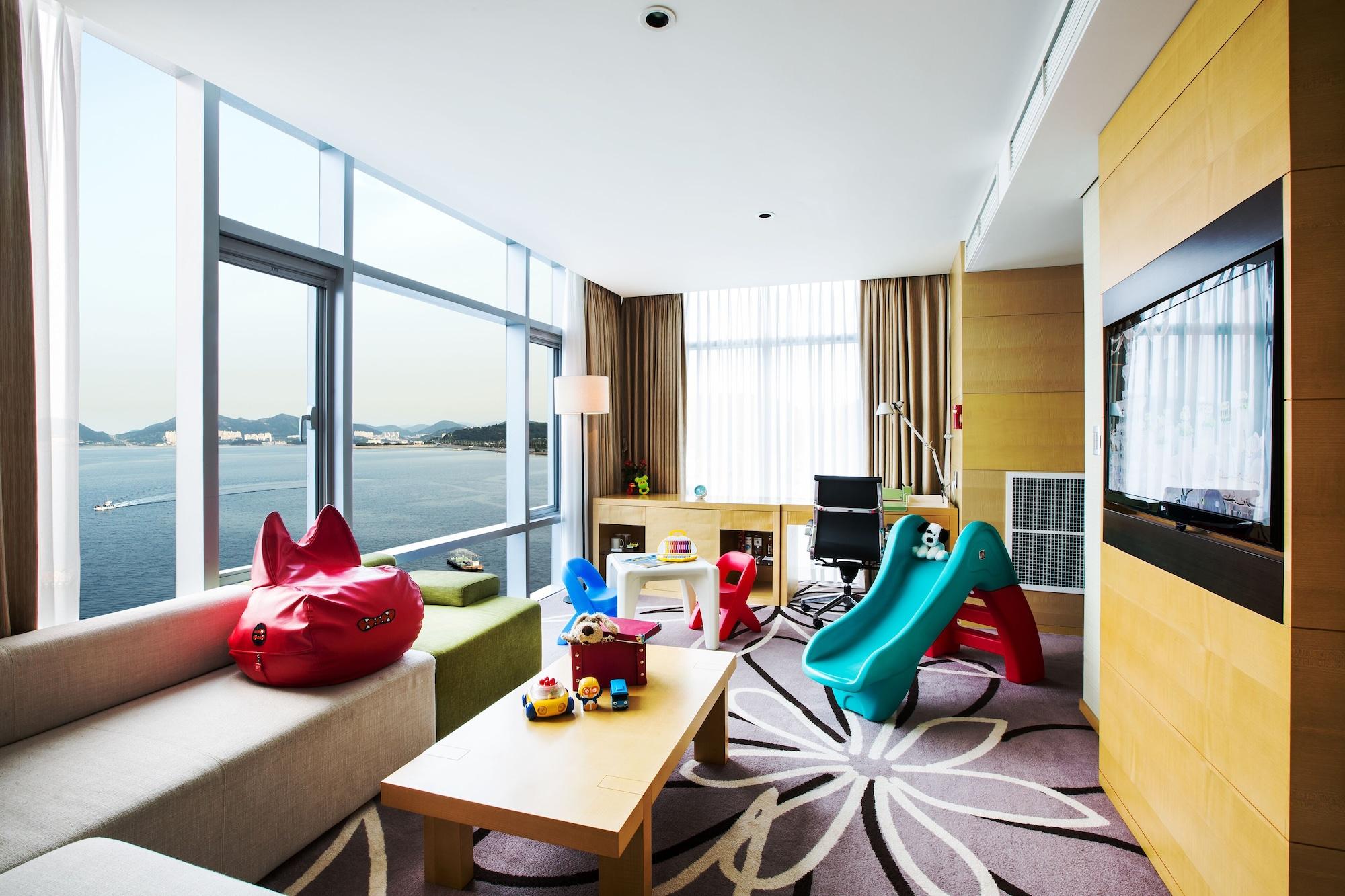 Hidden Bay Hotel Yeosu Bagian luar foto