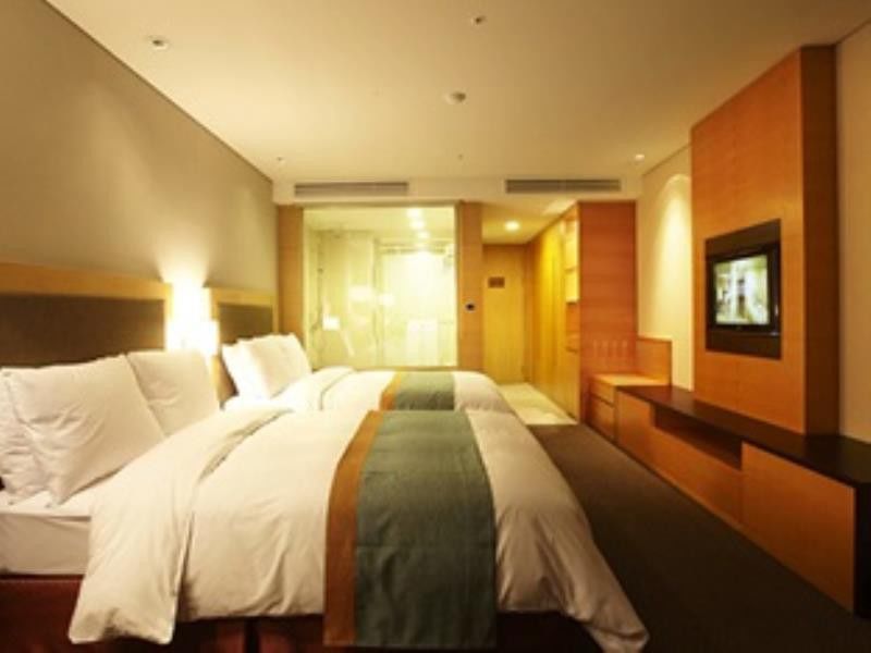 Hidden Bay Hotel Yeosu Bagian luar foto
